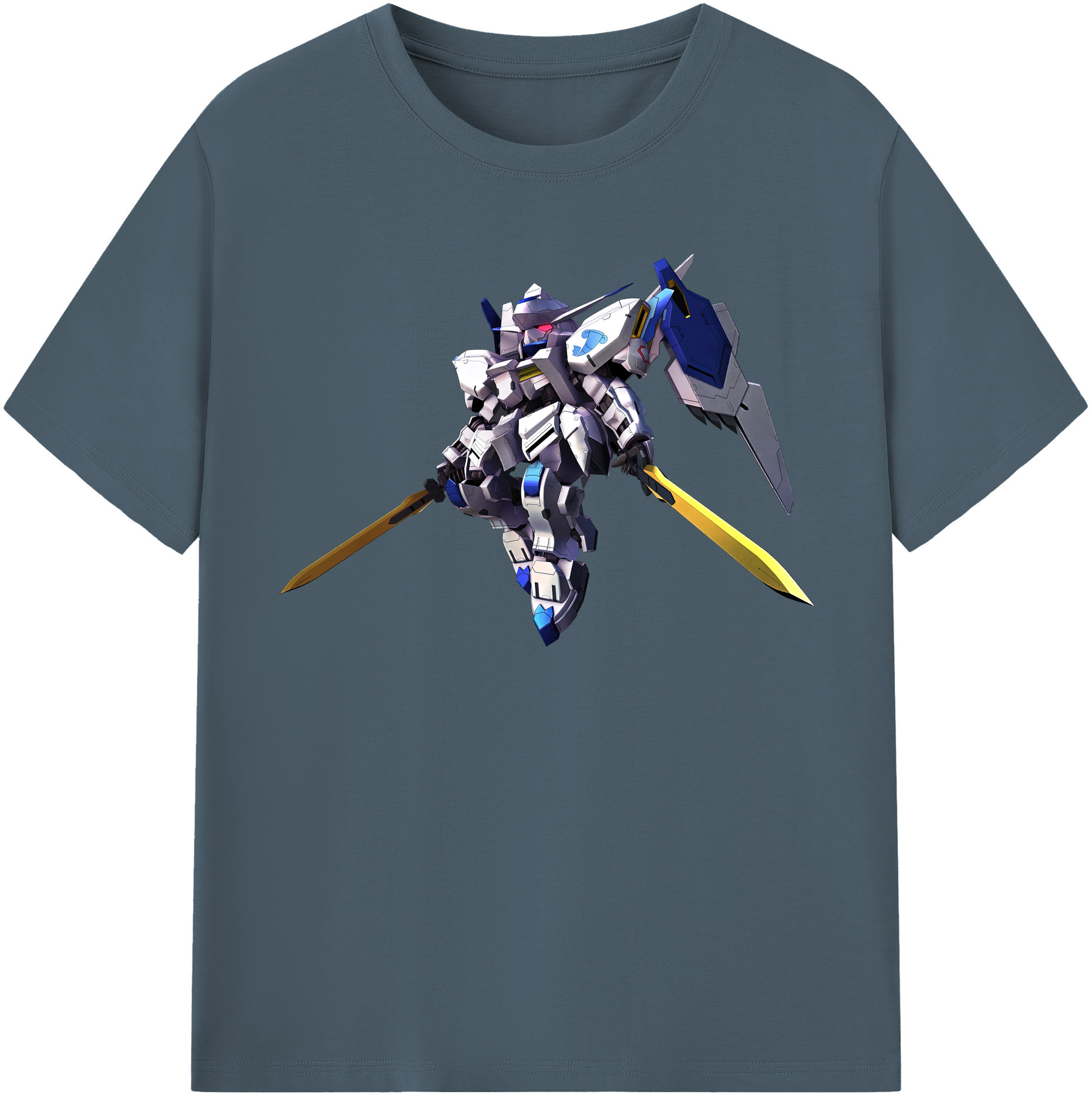 （画像用） 機動戦士ガンダム Mobile Suit Gundam 綿100％半袖Tシャツ（フロントプリント）